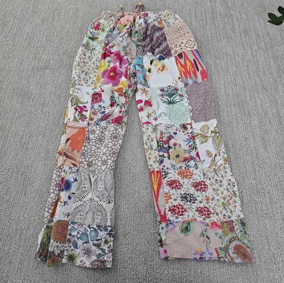 Rahabs Rope Patchwork Pant With Pockets - Picture 6 of 8